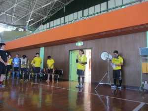 フットサル交流会 川鍋委員長挨拶